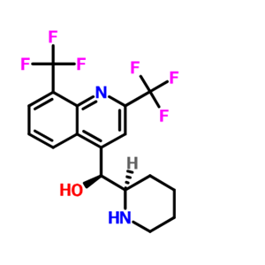 氟甲喹羟哌啶,MEFLOQUINE