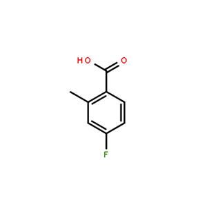 4-氟-2-甲基苯甲酸,4-Fluoro-2-methylbenzoic acid