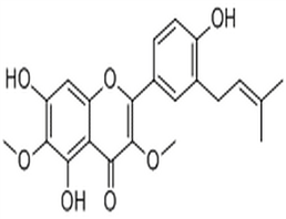 5,7,4'-Trihydroxy-3,6-dimethoxy-3'-prenylflavone
