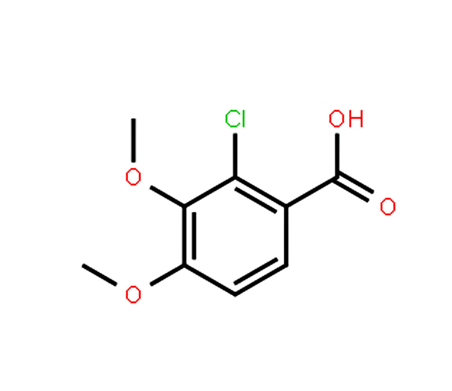 2-氯-3,4-二甲氧基苯甲酸,Benzoic acid,2-chloro-3,4-dimethoxy-