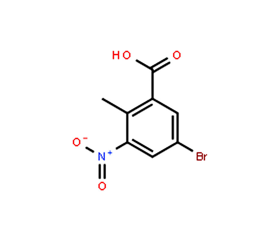 5-溴-3-硝基-2-甲基苯甲酸,5-Bromo-2-methyl-3-nitrobenzoic acid