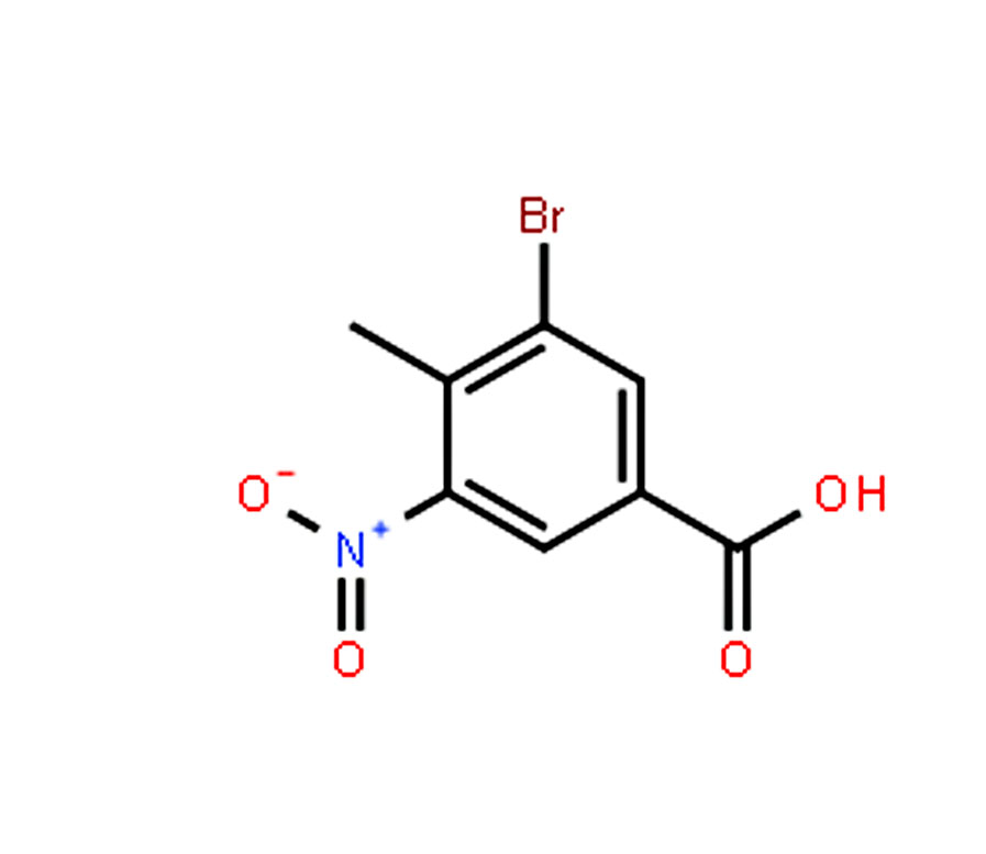 3-Bromo-4-methyl-5-nitrobenzoic acid,3-bromo-4-methyl-5-nitrobenzoic Acid