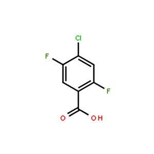 2,5-二氟-4-氯苯甲酸,2,5-Difluoro-4-chlorobenzoic acid
