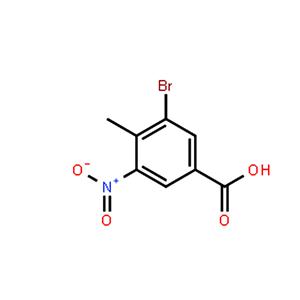 3-Bromo-4-methyl-5-nitrobenzoic acid