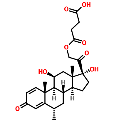 甲基泼尼松龙琥珀酸酯,Methylprednisolone hemisuccinate