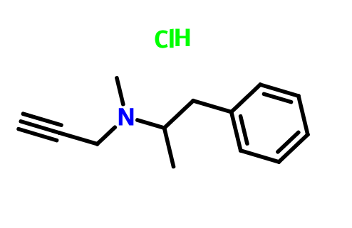 (R)-N,alpha-二甲基-N-(2-丙炔基)苯乙胺盐酸盐,Selegiline hydrochloride