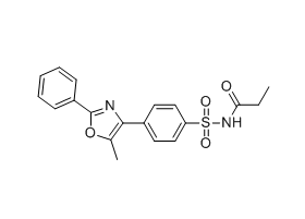 帕瑞昔布钠杂质46,N-((4-(5-methyl-2-phenyloxazol-4-yl)phenyl)sulfonyl)propionamide