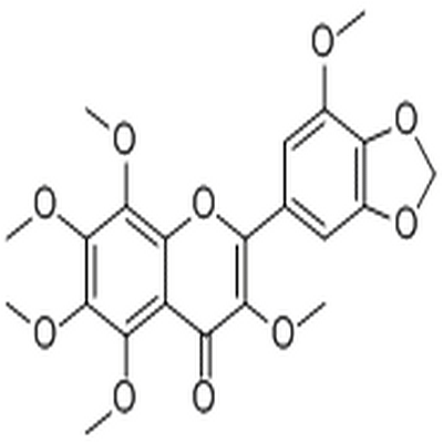 3,5,6,7,8,3'-Hexamethoxy-4',5'-methylenedioxyflavone,3,5,6,7,8,3'-Hexamethoxy-4',5'-methylenedioxyflavone