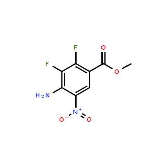 甲基4-氨基-2,3-二氟-5-硝基苯甲酸酯