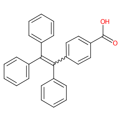 4-(1,2,2-三苯基乙烯基)苯甲酸,1-(4-Carboxyphenyl)-1,2,2-triphenylethene