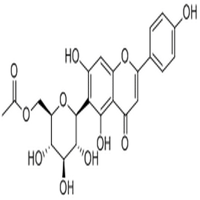 6"-O-Acetylisovitexin,6"-O-Acetylisovitexin