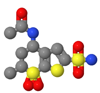 N-[(4S,6S)-6-甲基,(4S)-4-Acetamide-5,6-Dihydro-6-Methyl-2-Sulfonamide-Thio[2,3-B]Thiopyran7,7Dioxide