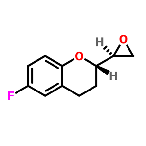 (2R)-rel-6-氟-3,4-二氢-2-(2R)-2-环氧乙烷基-2H-1-苯并吡喃