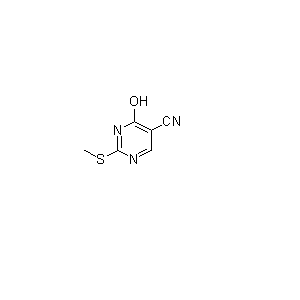 4-羟基-2-甲硫基嘧啶-5-腈