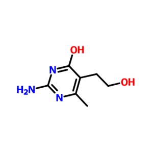 2-氨基-5-(2-羟基乙基)-6-甲基-1H-嘧啶-4-酮,2-AMINO-6-HYDROXY-5-(B-HYDROXYETHYL)-4-METHYLPYRIMIDINE