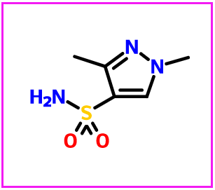 1,3-二甲基-1H-吡唑-4-磺胺,1,3-dimethyl-1H-pyrazole-4-sulfonamide