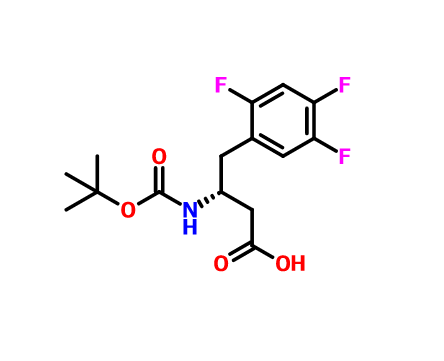 Boc-(R)-3-氨基-4-(2,4,5-三氟苯基)丁酸,BOC-(R)-3-AMINO-4-(2,4,5-TRIFLUORO-PHENYL)-BUTYRIC ACID