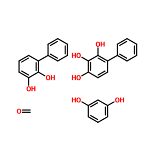 甲醛与1,3-苯二醇、[1,1-联苯基]-AR,AR-二醇和[1,1-联苯基]三元醇的聚合物