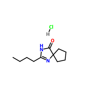 2-丁基-1,3-二氮杂螺环[4,4]壬-1-烯-4-酮盐酸盐