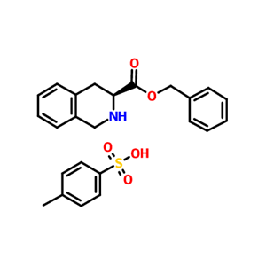 (S)-(-)-1,2,3,4-四氢-3-异喹啉甲酸苄酯对甲苯磺酸盐,Benzyl (S)-(-)-1,2,3,4-tetrahydro-3-isoquinolinecarboxylate p-toluenesulfonic acid salt