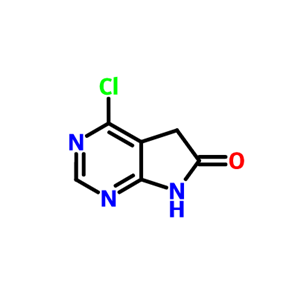 4-氯-5,7-二氢-6H-吡咯并[2,3-D]嘧啶-6-酮