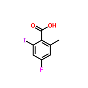 4-氟-2-碘-6-甲基苯甲酸