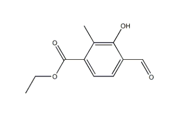 4-甲酰基-3-羟基-2-甲基苯甲酸乙酯,ethyl 4-formyl-3-hydroxy-2-methylbenzoate