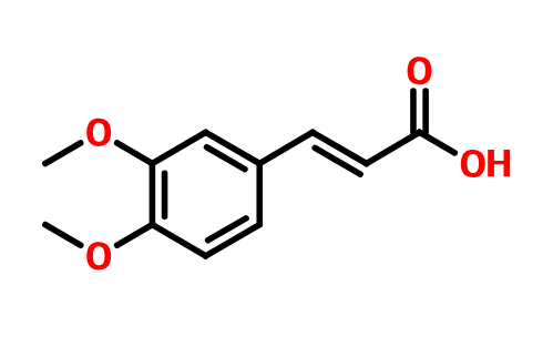 3,4-二甲氧基肉桂酸,3,4-Dimethoxycinnamic acid