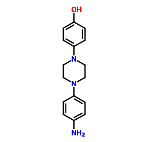 1-(4-氨基苯基)-4-(4-羥基苯基)哌嗪,1-(4-Aminophenyl)-4-(4-hydroxyphenyl)piperazine