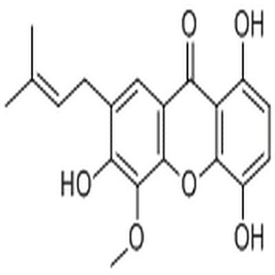 1,4,6-Trihydroxy-5-methoxy-7-prenylxanthone,1,4,6-Trihydroxy-5-methoxy-7-prenylxanthone