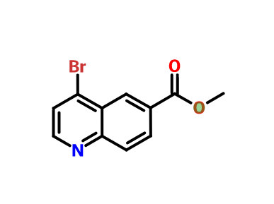 4-溴喹啉-6-羧酸甲酯,Methyl 4-bromoquinoline-6-carboxylate