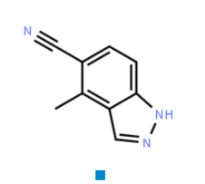 4-甲基-吲唑-5-甲腈,4-Methyl-1H-indazole-5-carbonitrile
