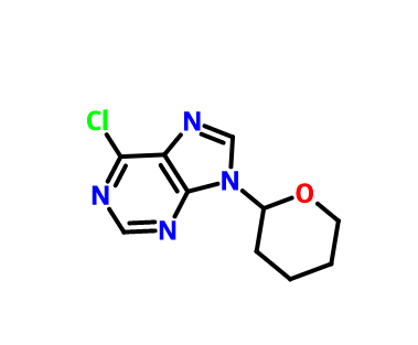 6-氯-9-(四氢-2-吡喃基)嘌呤,6-CHLORO-9-(TETRAHYDRO-2-PYRANYL)-PURINE