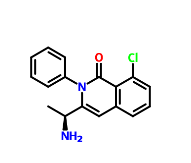 IPI145中間體,(S)-3-(1-aminoethyl)-8-chloro-2-phenylisoquinolin-1(2H)-one