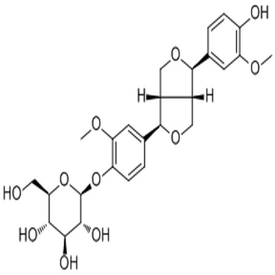 (-)-Pinoresinol 4-O-glucoside,(-)-Pinoresinol 4-O-glucoside