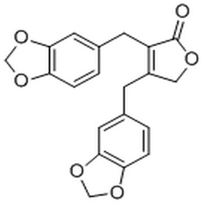 2,3-Di(3',4'-methylenedioxybenzyl)-2-buten-4-olide,2,3-Di(3',4'-methylenedioxybenzyl)-2-buten-4-olide