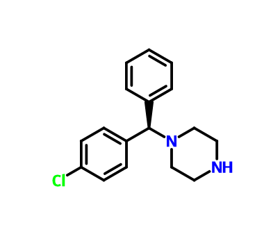 右旋4-氯双苯基甲基哌嗪,(R)-1-[(4-Chlorophenyl)phenylmethyl]piperazine