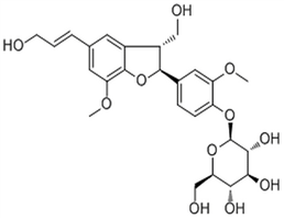 Dehydrodiconiferyl alcohol 4-O-β-D-glucopyranoside,Dehydrodiconiferyl alcohol 4-O-β-D-glucopyranoside