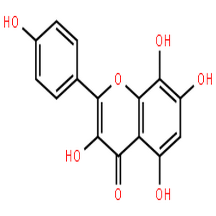 草质素,4H-1-Benzopyran-4-one,3,5,7,8-tetrahydroxy-2-(4-hydroxyphenyl)-