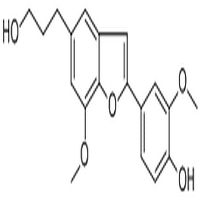 2-(4-Hydroxy-3-methoxyphenyl)-7-methoxy-5-benzofuranpropanol,2-(4-Hydroxy-3-methoxyphenyl)-7-methoxy-5-benzofuranpropanol
