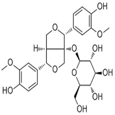 1-Hydroxypinoresinol 1-O-glucoside,1-Hydroxypinoresinol 1-O-glucoside