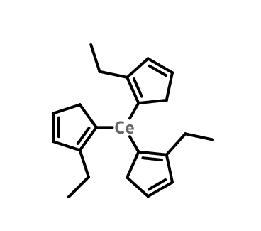 TRIS(ETHYLCYCLOPENTADIENYL)CERIUM,TRIS(ETHYLCYCLOPENTADIENYL)CERIUM