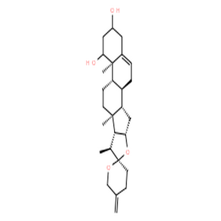 新鲁斯可皂苷元,Spirosta-5,25(27)-diene-1,3-diol,(1b,3b)-