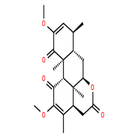 苦味素,Picrasa-2,12-diene-1,11,16-trione,2,12-dimethoxy-