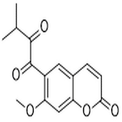 6-(3-Methyl-2-oxobutyroyl)-7-methoxycoumarin,6-(3-Methyl-2-oxobutyroyl)-7-methoxycoumarin