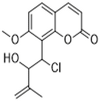 8-(1-Chloro-2-hydroxy-3-methylbut-3-enyl)-7-methoxycoumarin,8-(1-Chloro-2-hydroxy-3-methylbut-3-enyl)-7-methoxycoumarin