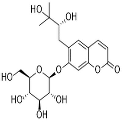 Peucedanol 7-O-glucoside,Peucedanol 7-O-glucoside