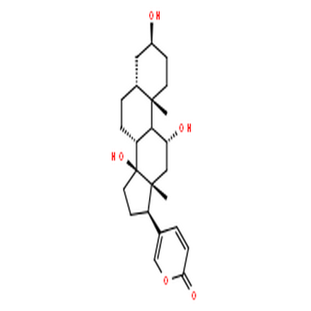 日蟾蜍他靈,Bufa-20,22-dienolide,3,11,14-trihydroxy-, (3b,5b,11a)-