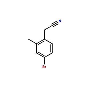 2-(4-溴-2-甲基苯基)乙腈,2-(4-Bromo-2-methylphenyl)acetonitrile