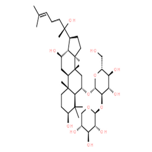 三七皂苷R2(S型),b-D-Glucopyranoside, (3b,6a,12b)-3,12,20-trihydroxydammar-24-en-6-yl 2-O-b-D-xylopyranosyl-